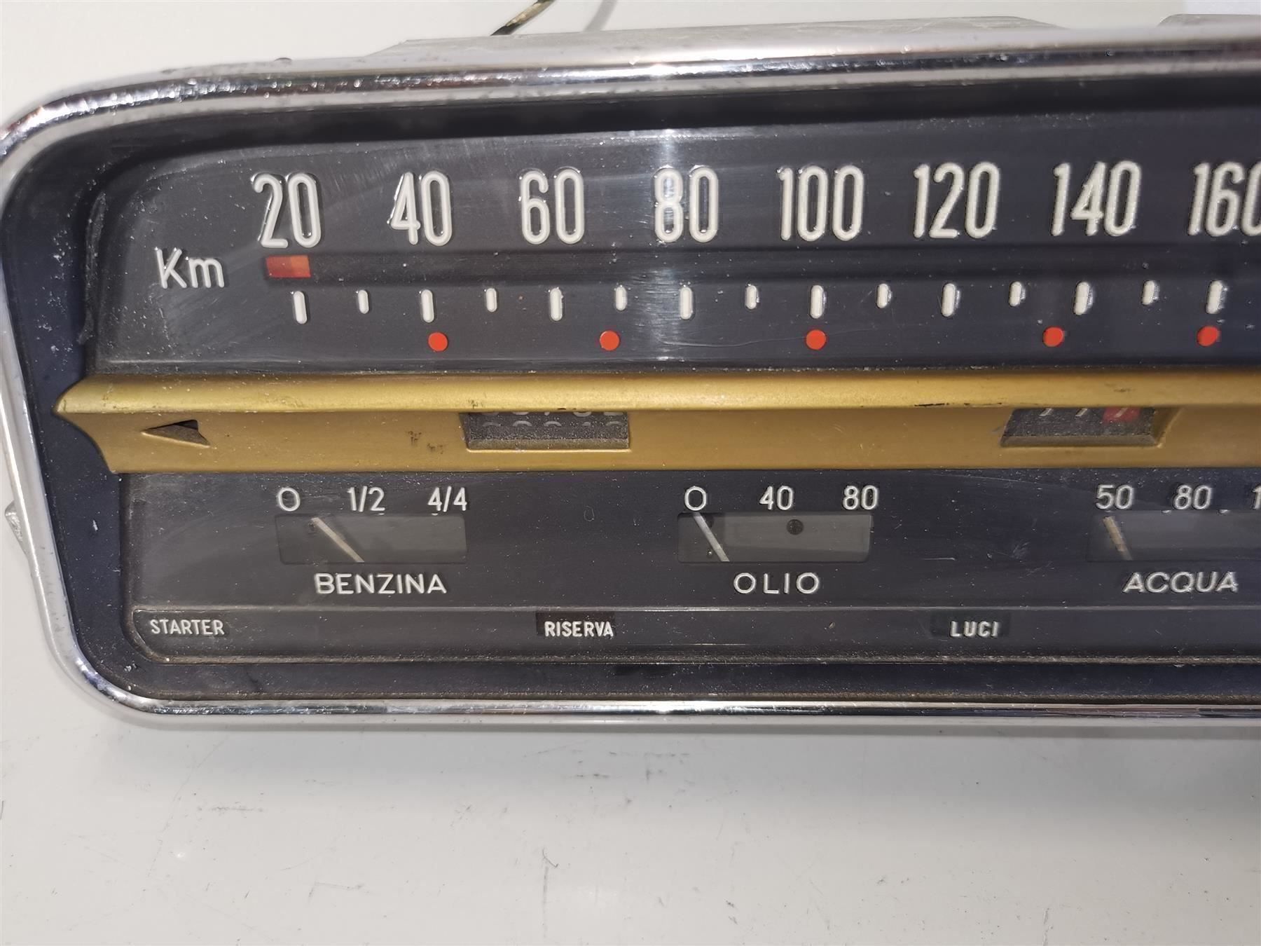 Tutti pezzi di ricambio auto: Alfa 2000 Berlina Kombiinstrument 1959 – Usato da Thalwil venduto da Joker690 1