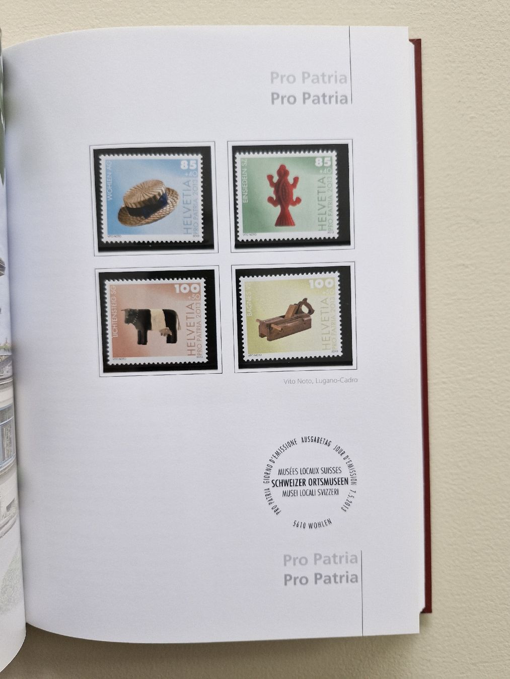 Tutti i francobolli: Schweizer Jahresbuch 2013 postfrisch komplett – Nuovo (secondo la descrizione) da Frauenfeld venduto da Kasico 5