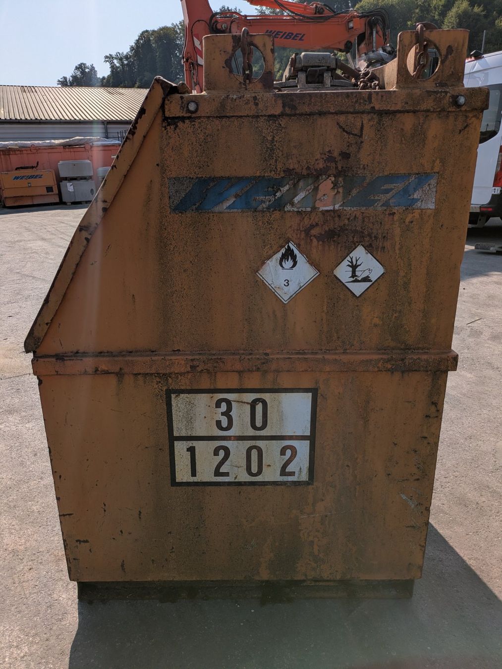 Sonstiges Fahrzeugzubehör: Baustellentank Duko 600 Liter – Gebraucht aus Flamatt von WeibelAG 2