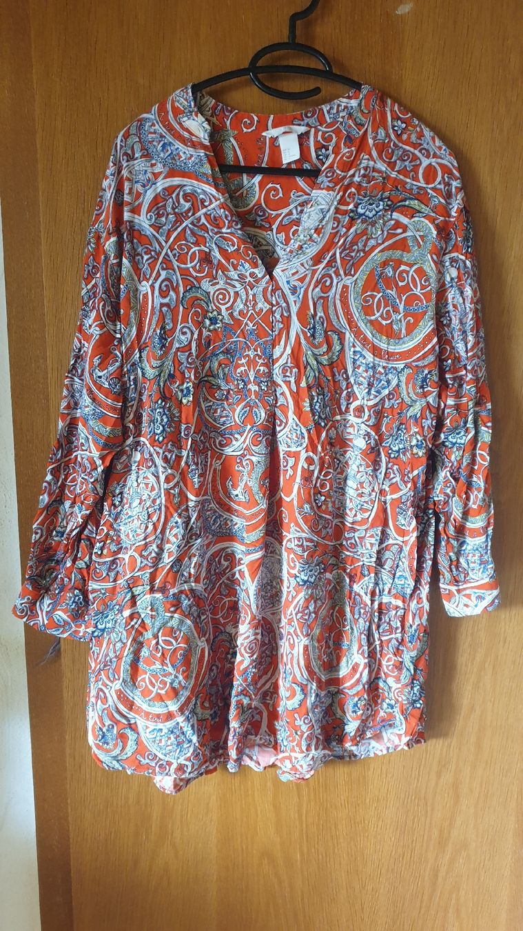 H&M Tuniken: Sommer Bluse/ Tunika, Gr. 36 aus Viskose – Gebraucht aus Gränichen von mic_x2zf