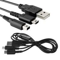 für Nintendo: 2-in-1 DS Lite Ladekabel