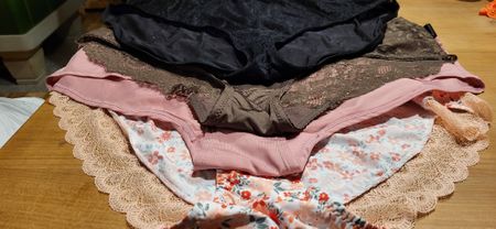 Damen Slip Paket 4 Slip gr. 3 x XL