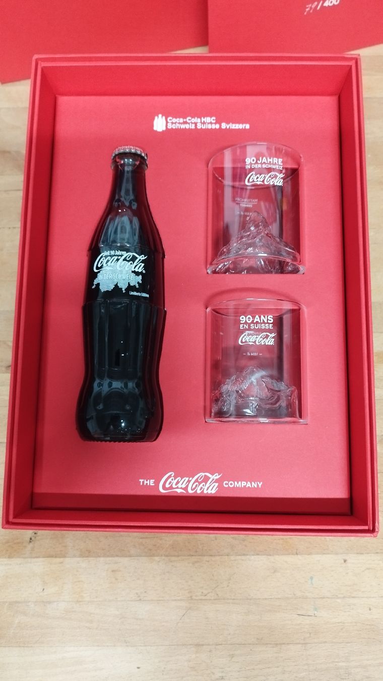Coca-Cola Verres: Coca-Cola limitierte Sonderedition  – Neuf avec emballage d'origine à Sulz AG par Marcello62 2