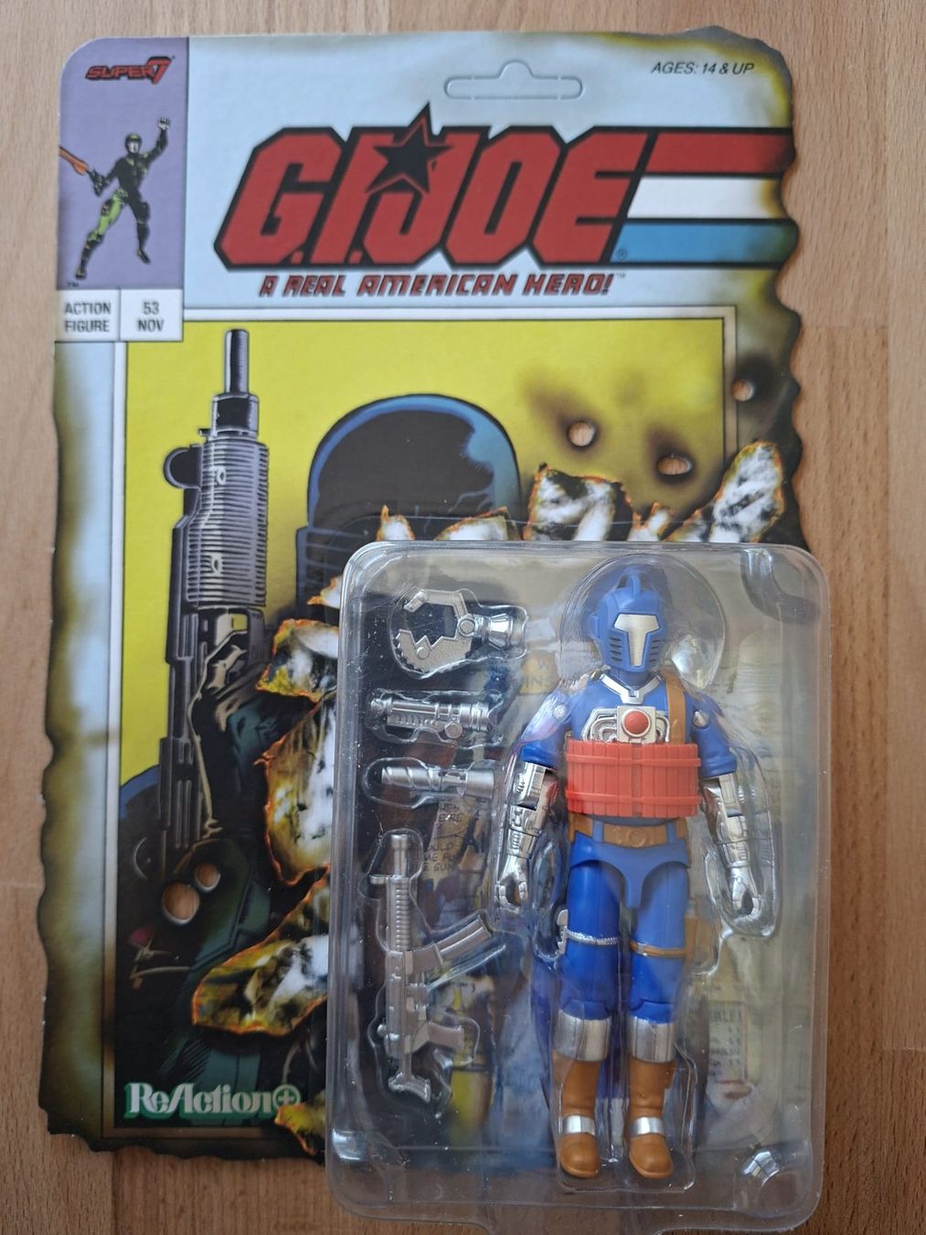 Hasbro Giocattoli: G.I. Joe "Cobra B.A.T." Super7 ReAction+ (O-Ring) – Nuovo (secondo la descrizione) da Iragna venduto da vicdeolive_0