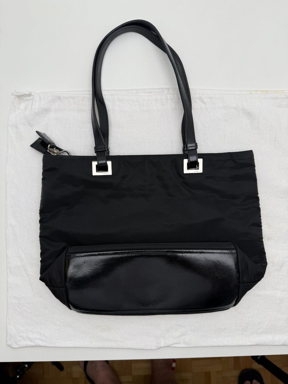 Prada Taschen für Damen: Prada Tessuto Acciaio + dust bag – Gebraucht aus Genève von rosebud635 1