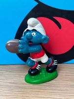 Aussie Rules Football / Rugby-Schlumpf, rot/weiss
