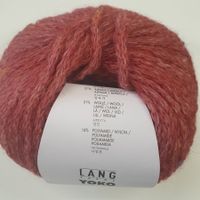 3 Kn. YOKO Lang Yarns Fb. 87-40829 rot
