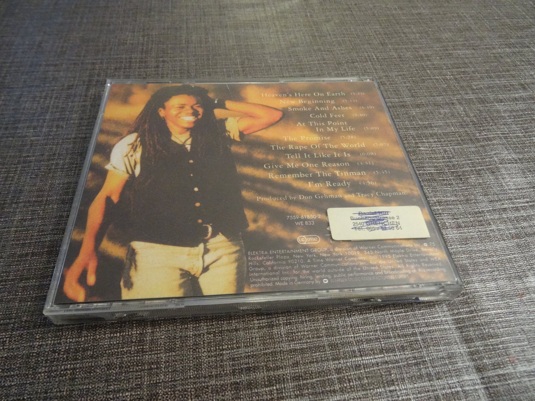 CD: Tracy Chapman - New Beginning CD – Usato da Olten venduto da Disc-Ausverkauf 1