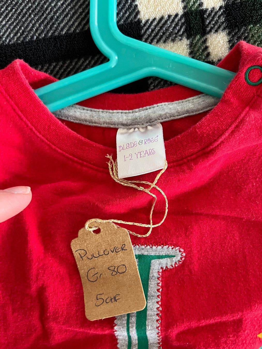 Maglioni & Felpe: süßer Weihnachtspullover, Größe 80 – Usato da Umiken venduto da deb_57xk 2