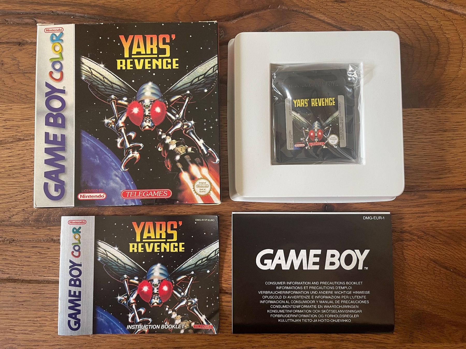 Yars' Revenge Game Boy Color Komplett in Box NOS NEU!!! (Neu (gemäss ...
