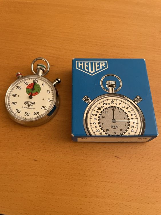 Heuer Trackmaster EB 8040 – Neuf Avec Défauts Mineurs – Chronométrage