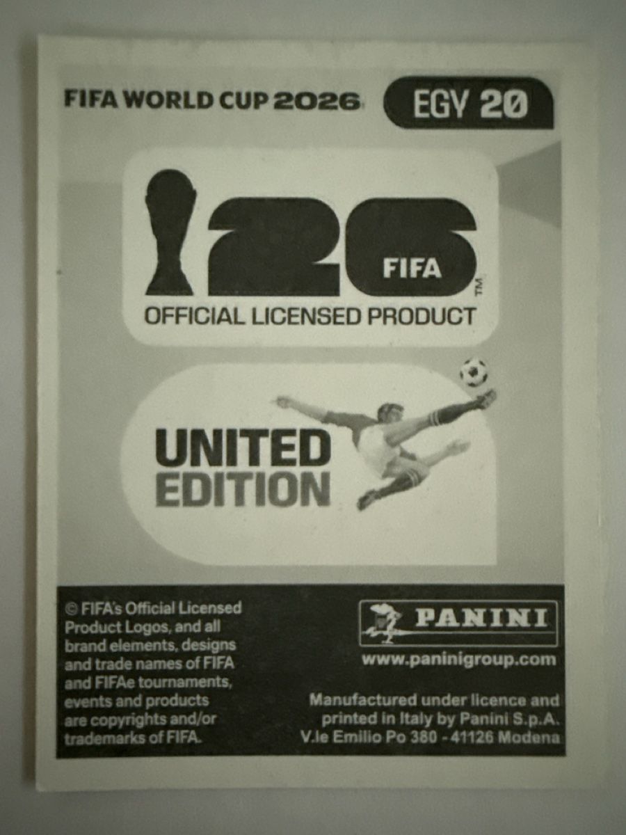Panini Carte collezionabili: FIFA WM 2026 EGY 20 – Nuovo (secondo la descrizione) da Stäfa venduto da eko_lkv8 1