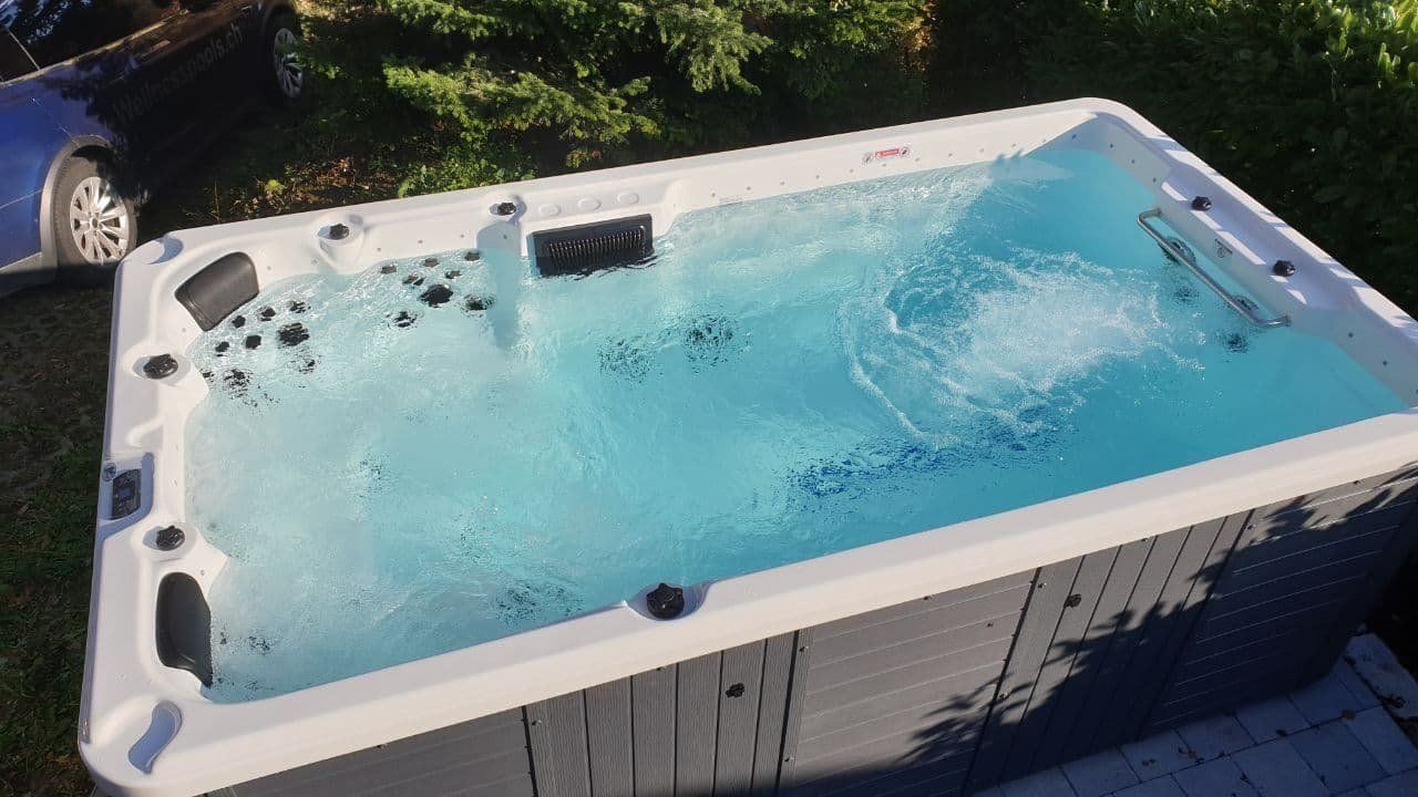 Piscine: Schwimm-SPA Bahamas Lara – Nuovo e nell'imballaggio originale da Grenchen venduto da Wellnesspools 3