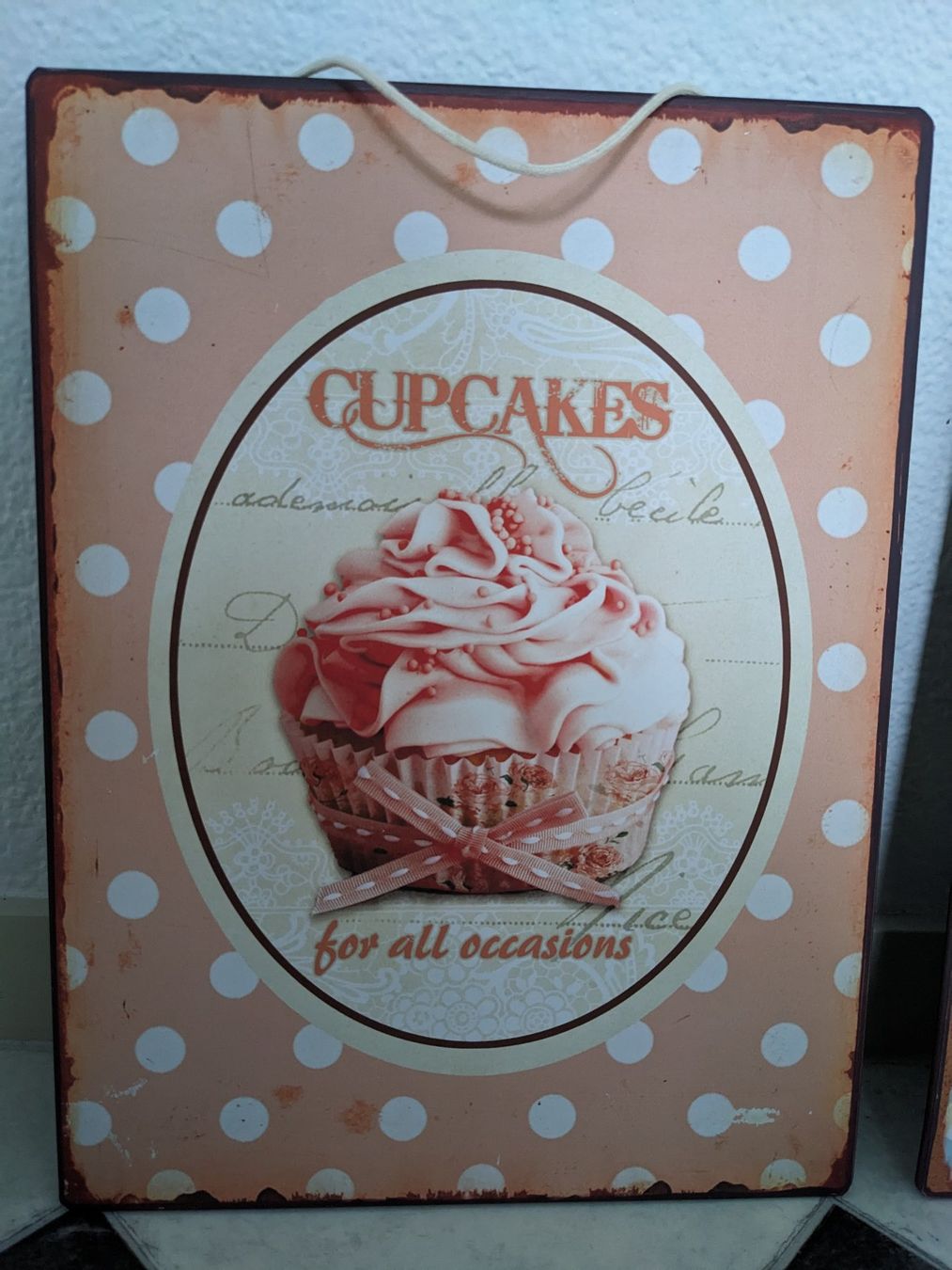 Insegne: 2 Schilder Deko Keep calm eat cupcakes – Usato da Lengnau AG venduto da Nathi88 6