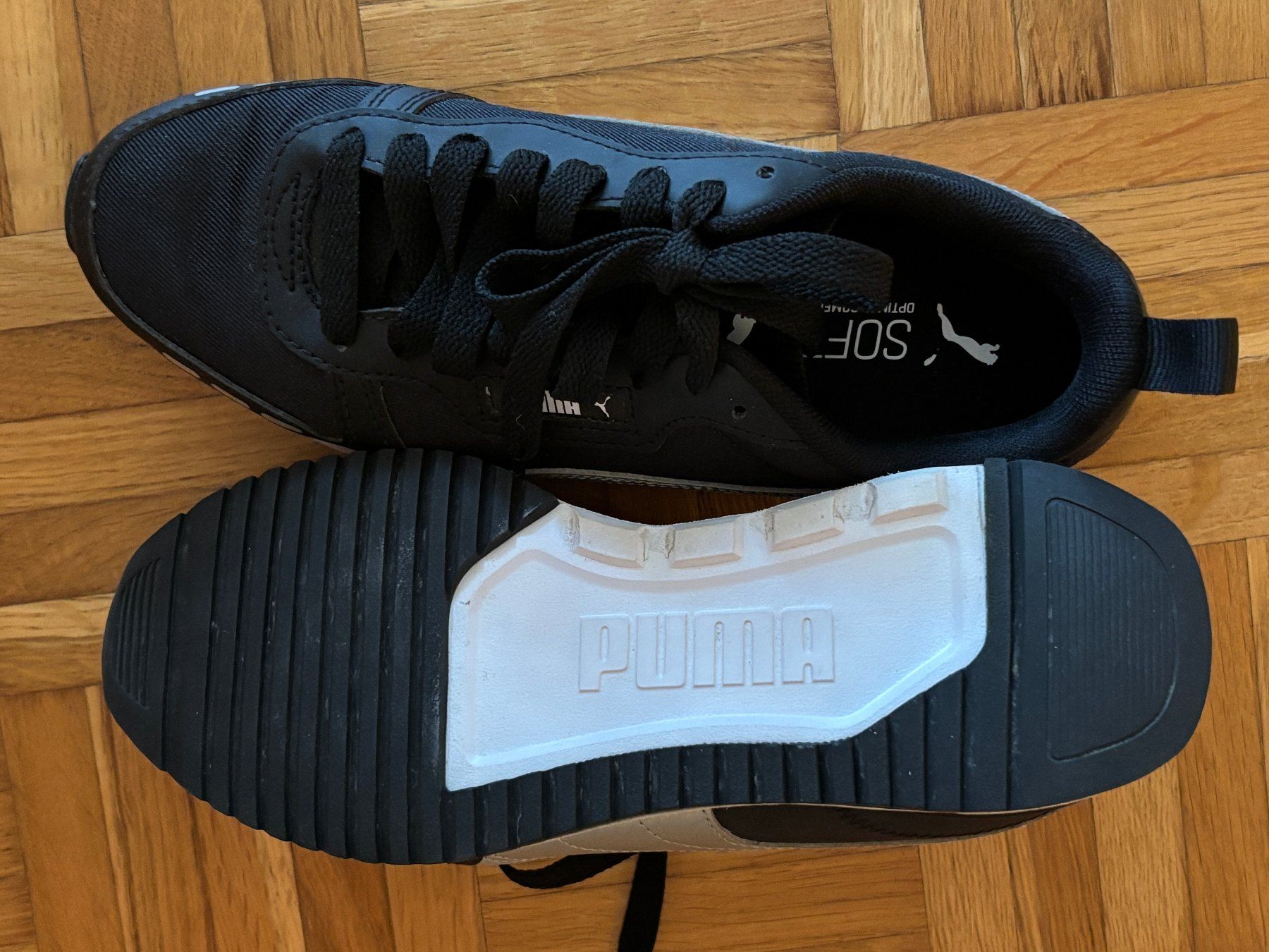 Puma Scarpe da donna: Sneaker Puma schwarz/silber, Gr.37.5 - NEU – Nuovo e nell'imballaggio originale da Bassersdorf venduto da golden_sun 1