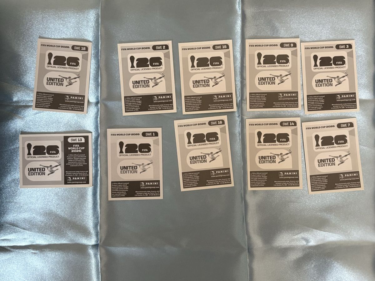 Panini Carte collezionabili: Sweden Panini 2026 – Nuovo (secondo la descrizione) da Luzern venduto da jas_bd2h 1