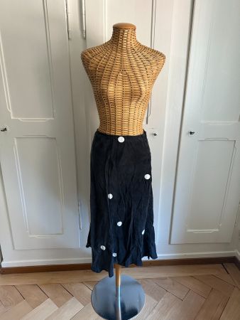 Rock schwarz Polka Dots - 36