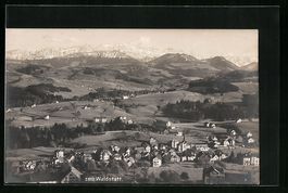 AK Waldstatt, Totalansicht, 1916
