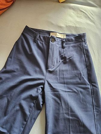 lange stoffhose von bershka, grösse 38