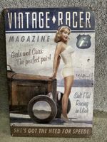 Vontage racer hot rod pin up