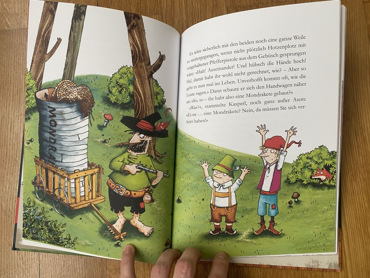 Libri: Der Räuber Hotzenplotz und die Mondrakete – Usato da Muttenz venduto da Bugijeta 3