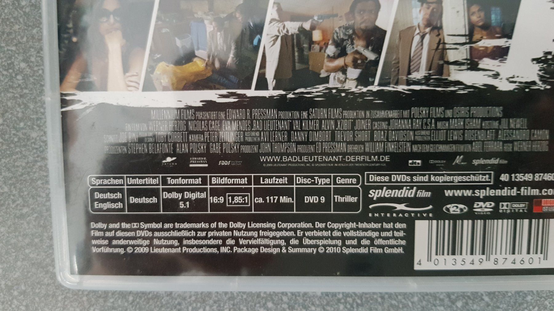 Tous les DVDs: DVD Bad Lieutenant / Nicolas Cage – D'occasion à Oetwil am See par fineli2 1
