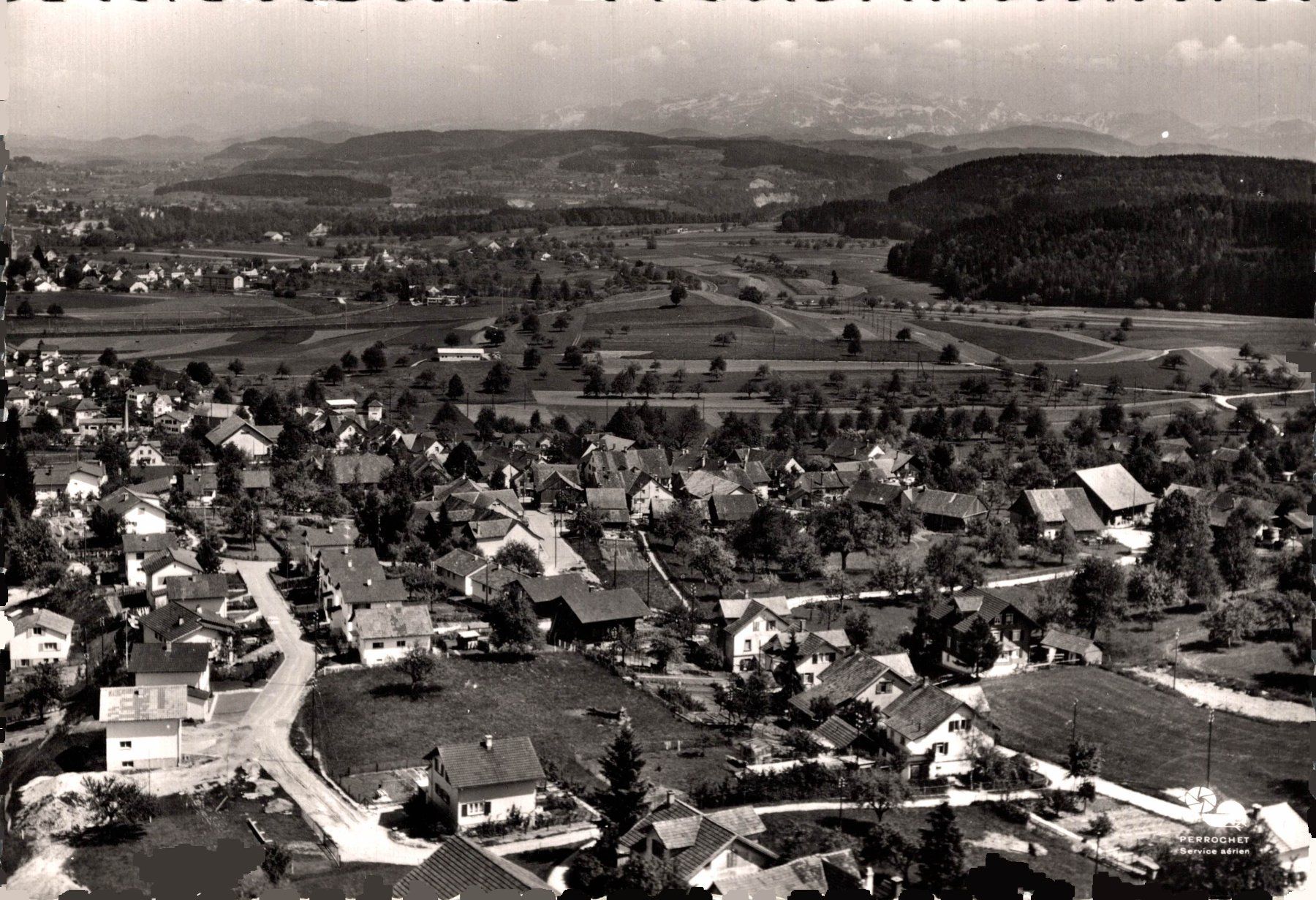 Cartoline postali: Mit dem Flugzeug über ... Wilen – Usato da Bronschhofen venduto da Astore
