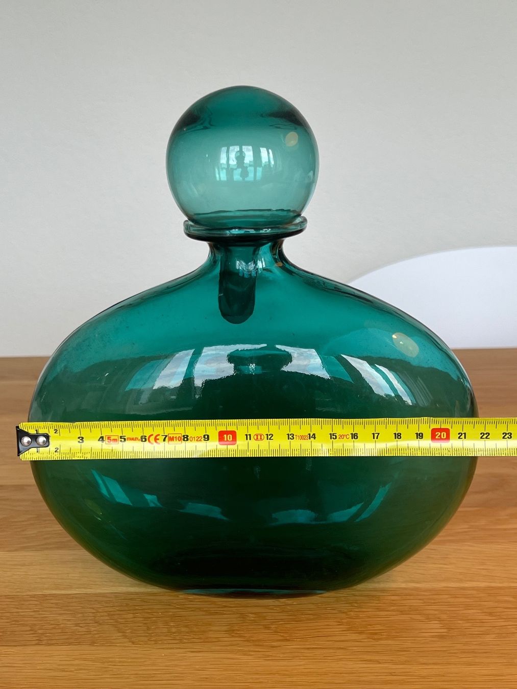 Caraffe: Vintage grüne Glaskaraffe Dekanter – Usato da Zollikerberg venduto da god_6ptz 5