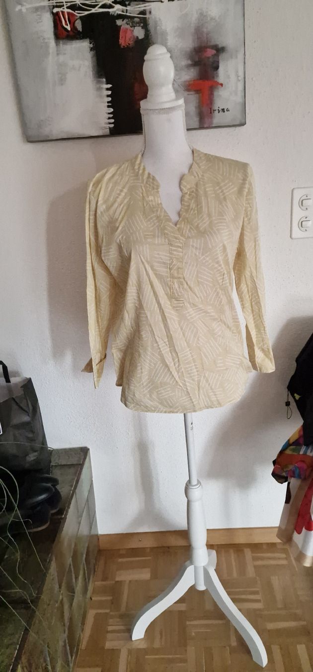 Nile Camicette: Nile Bluse Gr M aus Baumwolle – Usato da St. Gallen venduto da mania03