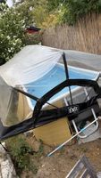 Pool Intex 3.00 × 1.75 × 0.80 m mit Leiter, Abdeckung usw