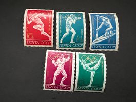 Russia 1972 Mi.4020/02 Sport Satz gest. (E1420)