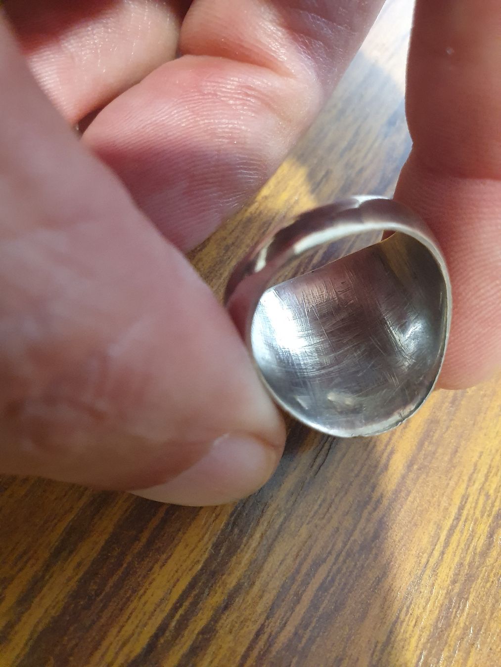 Anelli: Vintage Silber Achat Ring für Sie oder Ihn – Usato da Wohlen AG venduto da palmsprings 8