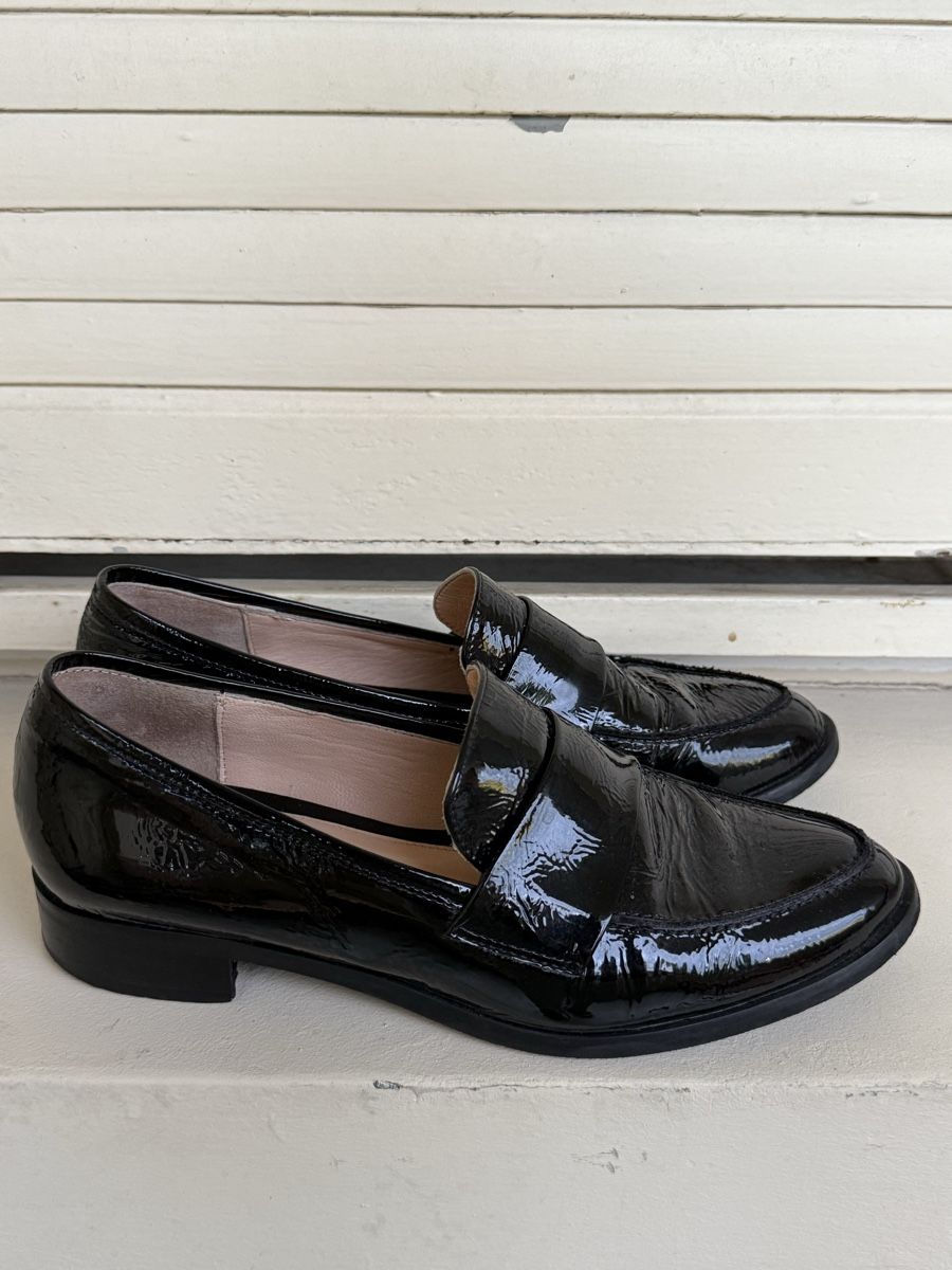 Scarpe da donna: Lack Loafers, Schwarz, Grösse 38 – Usato da Basel venduto da zukk_ 3