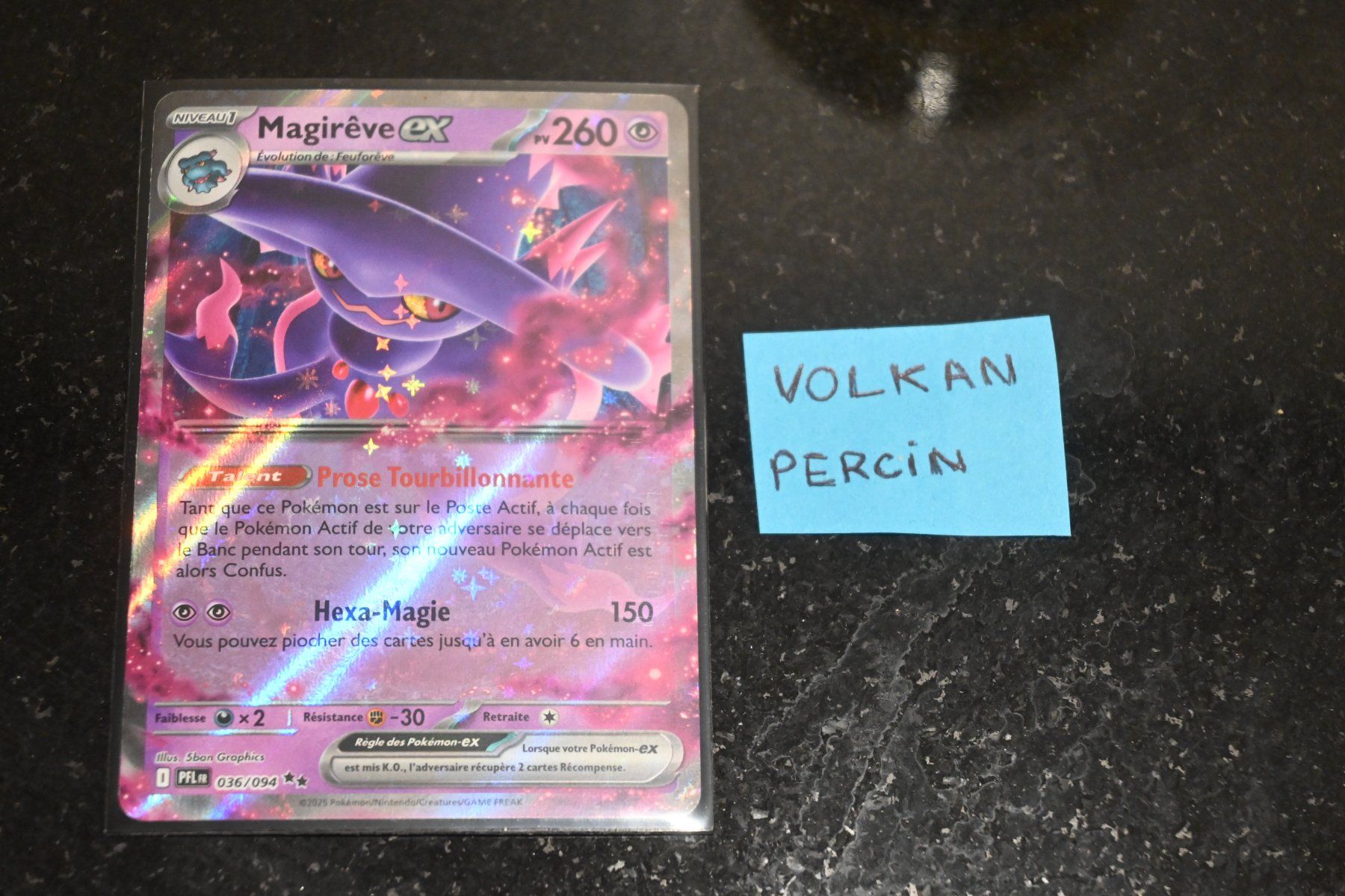 Pokémon Carte collezionabili: Magirêve ex (PFL 036) FR – Nuovo (secondo la descrizione) da Aigle venduto da PSAPOKEVOVO