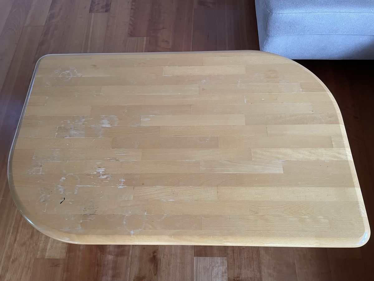 Livique Tische: Salontisch, Couchtisch mit Ablage aus Holz – Gebraucht aus Wattwil von Parase 2