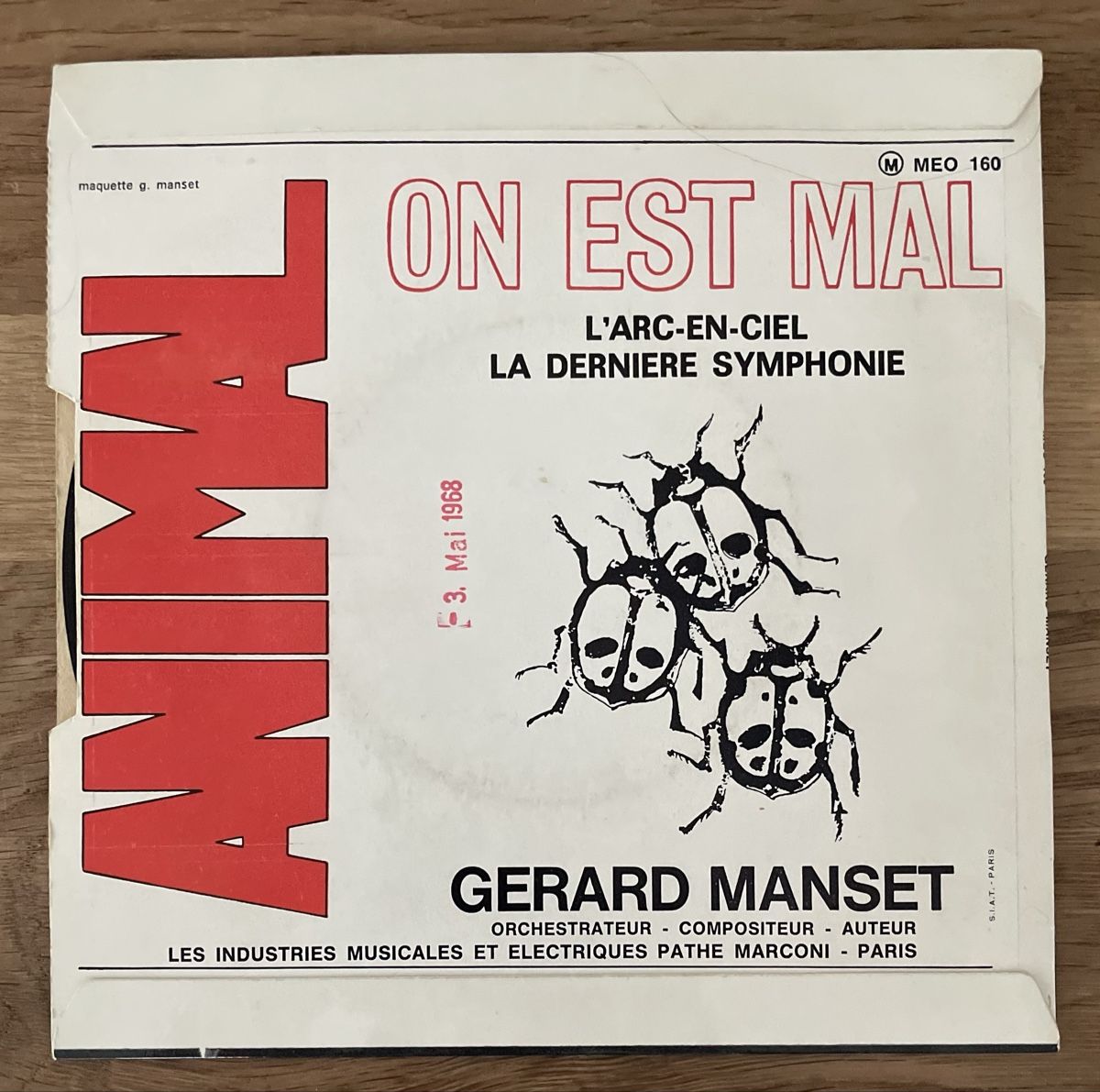 Dischi in vinile: Gérard Manset Animal On Est Mal – Usato da Aadorf venduto da Assyrian-Bazar 1
