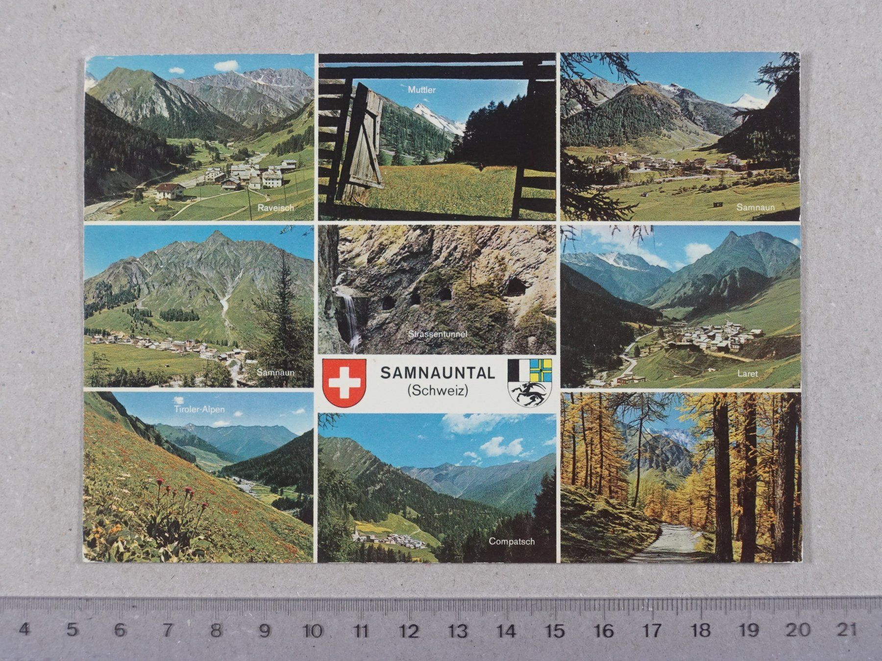 Samnauntal, Raveisch, Muttler, Samnaun, Laret..., 1973 (Gebraucht) in ...