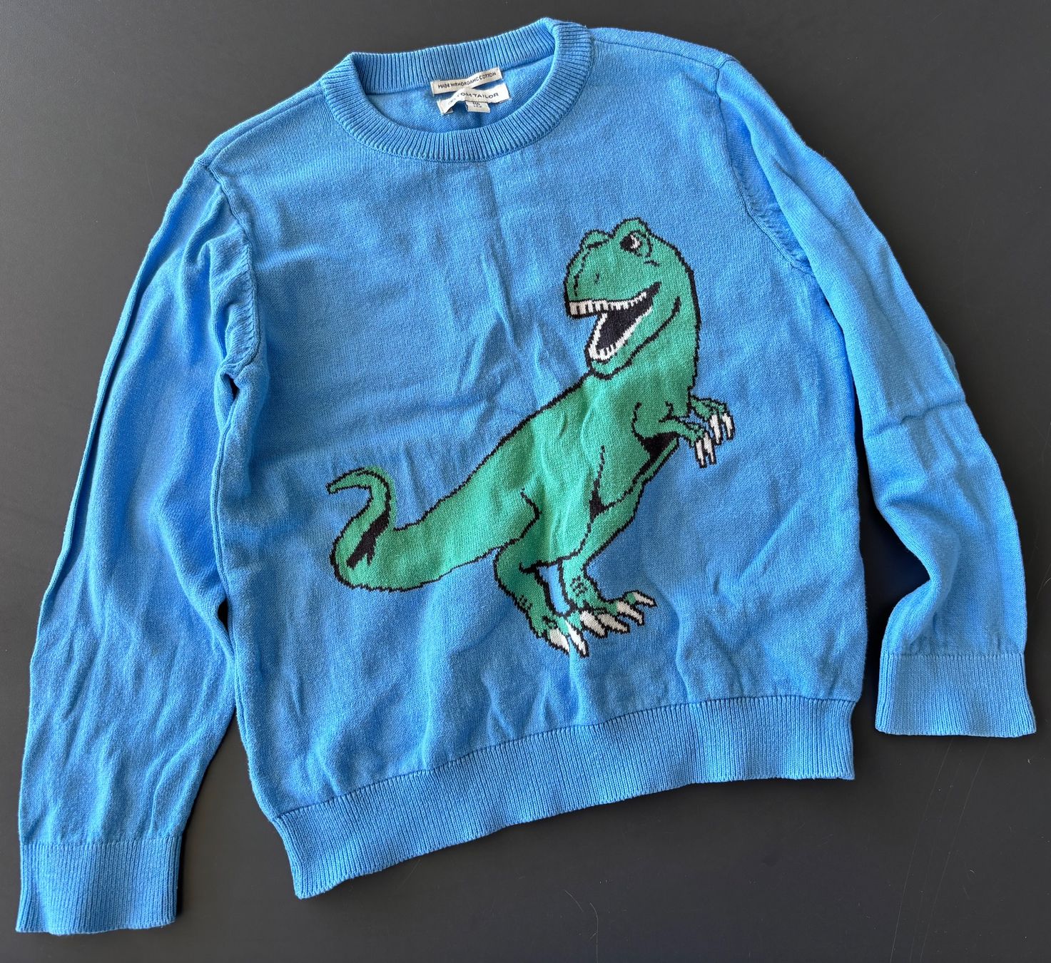 Tom Tailor Pullover & Sweatshirts: Pullover Tom Tailor Dino blau Grösse 116-122 – Gebraucht aus Brugg AG von tsannen