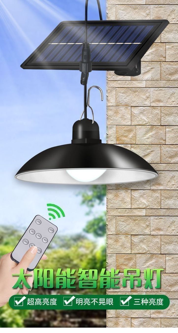Lampen: Solar Hängeleuchte Aussen Solarlampen – Neu (gemäss Beschreibung) aus Thun von 365buy 1