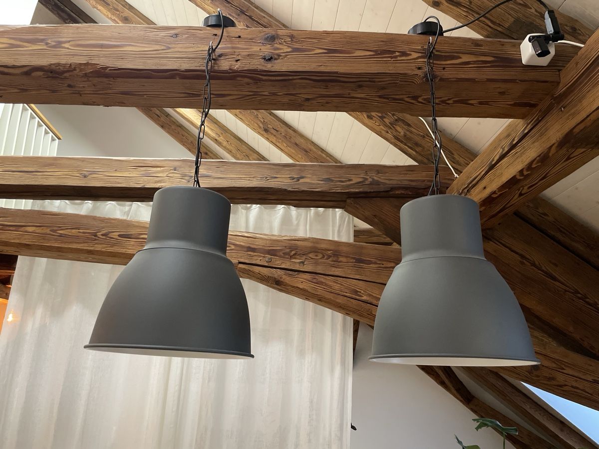 Ikea Lampes: Zwei Lampen Hektar, Durchmesser 38cm – D'occasion à Winterthur par lue_sqt9 1