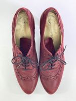Aktion PETER KAISER Schnürschuh Absatzschuhe Gr40.5 Bordeaux
