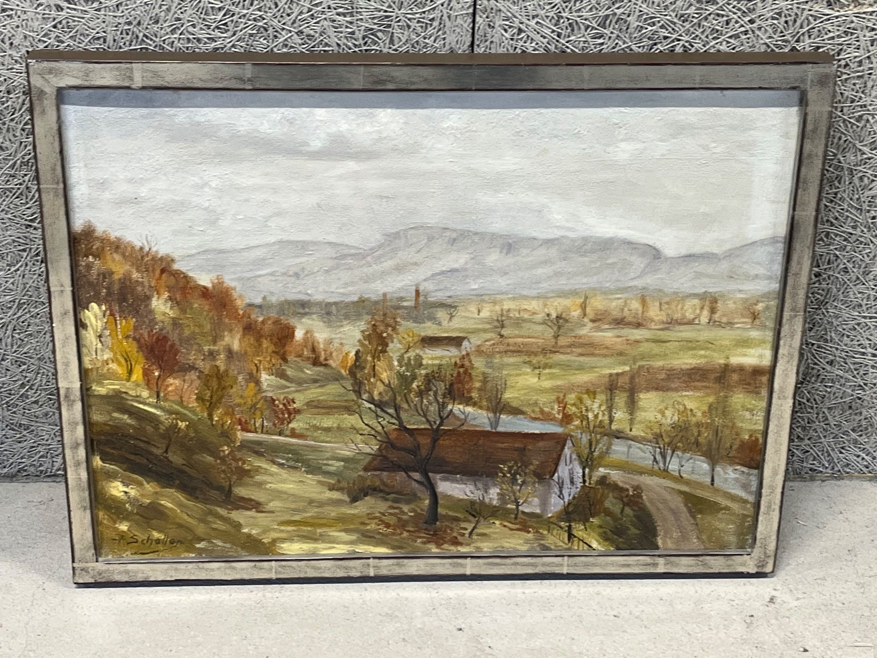 Dipinti: J. SCHALLER  Original Gemälde – Usato da Basel venduto da PAUL_ART 1