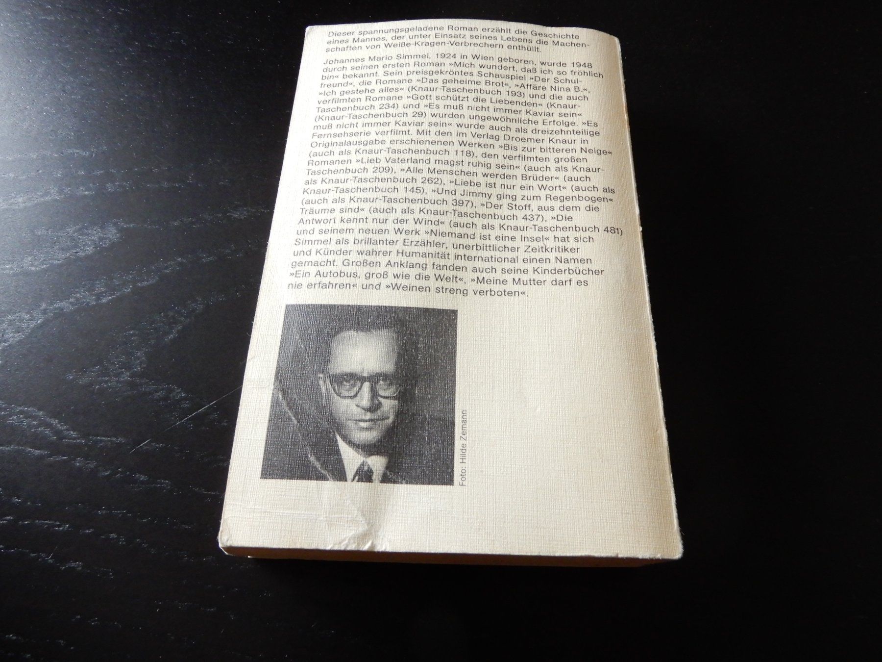 Libri: Simmel - Die Antwort kennt nur der Wind – Usato da Erstfeld venduto da Mario_boe0 9