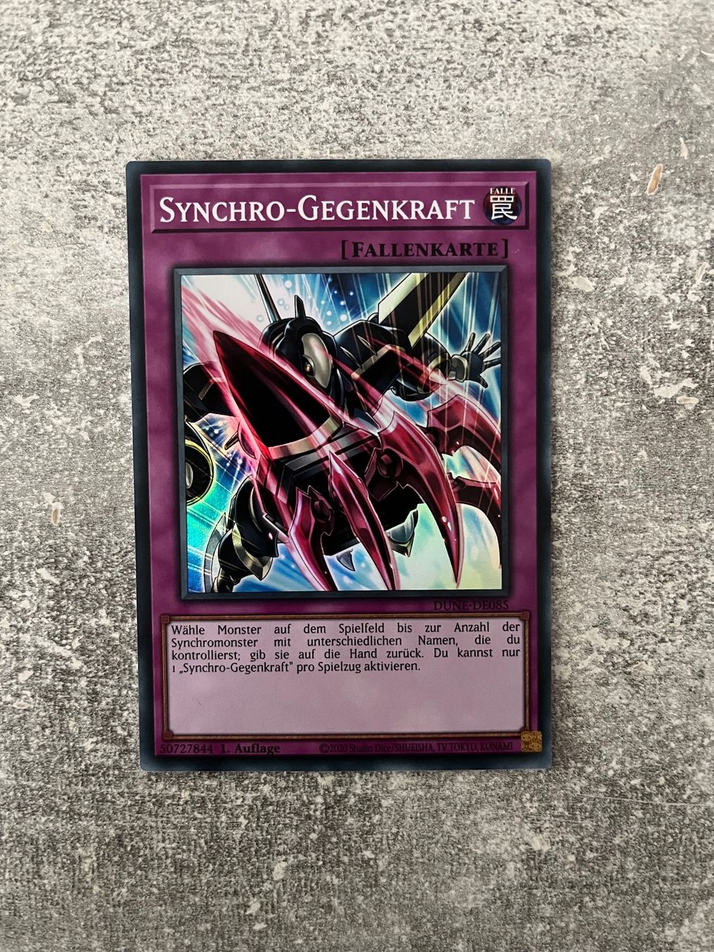 Yugioh Carte collezionabili: Synchro-Gegenkraft (DUNE-DE085), Super Rare – Nuovo (secondo la descrizione) da Gränichen venduto da Pauli94