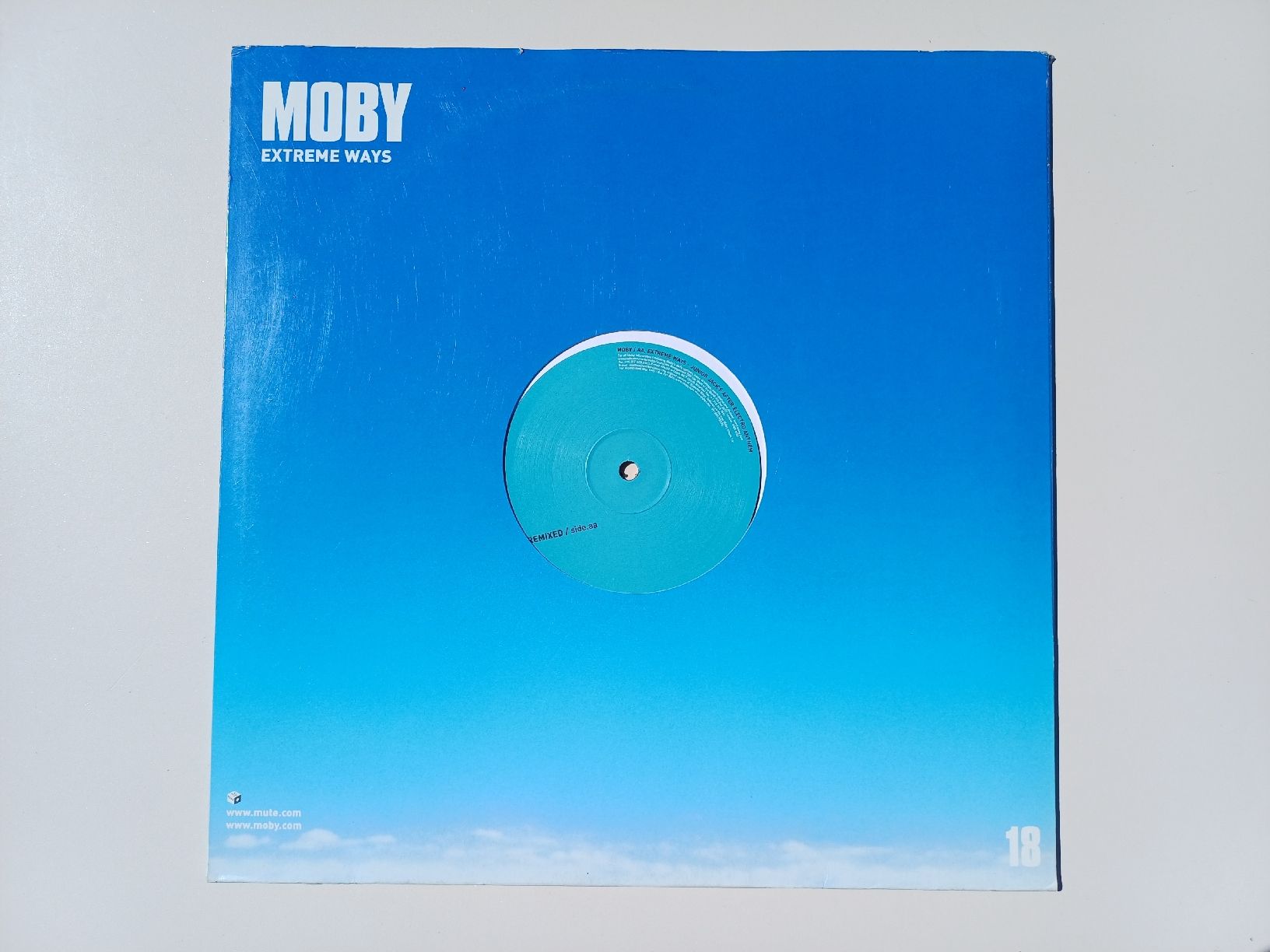 Dischi in vinile: Moby "Extreme Ways - Remixed" vinyle 12" – Usato da Begnins venduto da Drastic-Sound 2