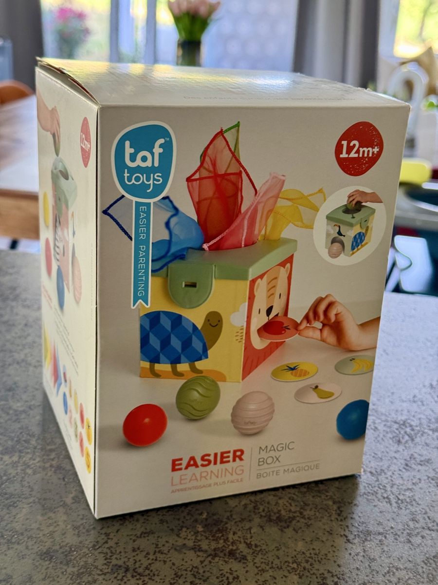 Giochi: Taf Toys Magic Box Lernspielzeug – Nuovo (secondo la descrizione) da Elsau venduto da fanni.nagy