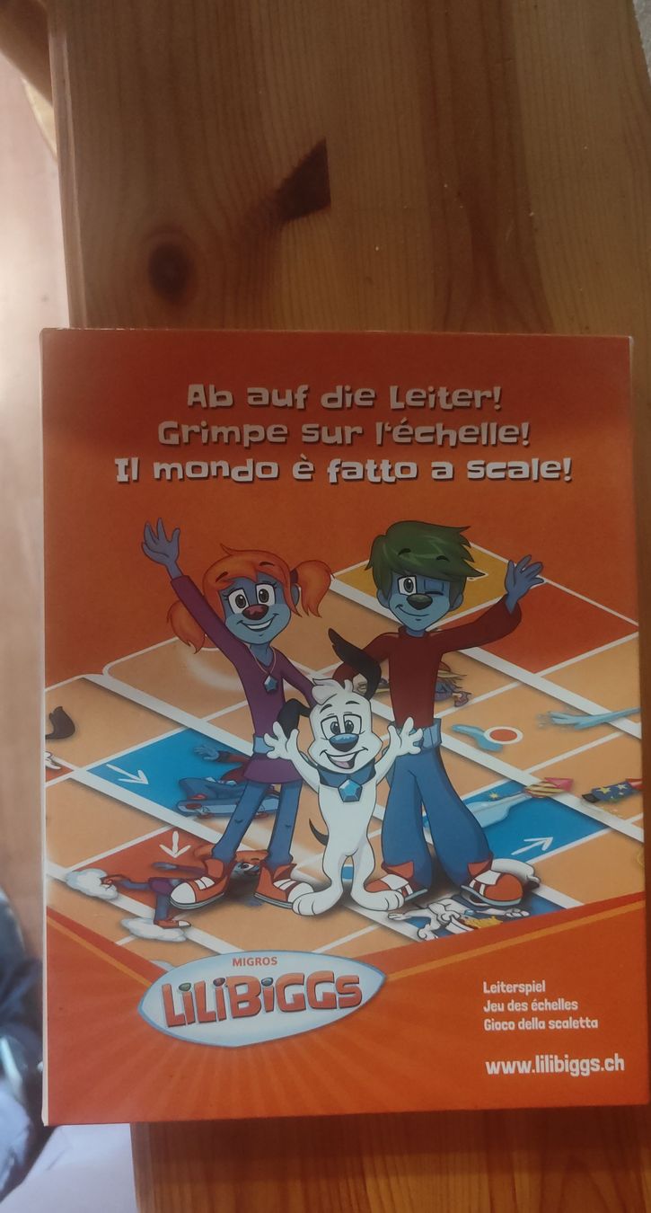 Giochi: Lilibiggs Leiter Brettspiel – Nuovo (secondo la descrizione) da Lyss venduto da Nigudasschaf