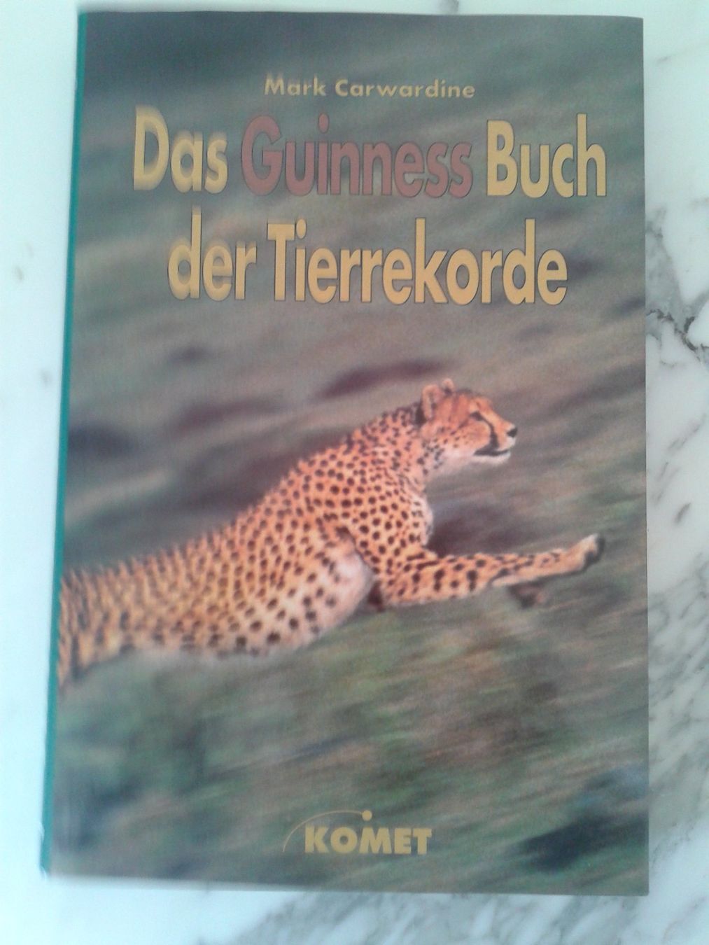 Libri: Bildband mit Text: "Guinness Buch der Tierrekorde"  NEU – Nuovo (secondo la descrizione) da Camorino venduto da Campellino