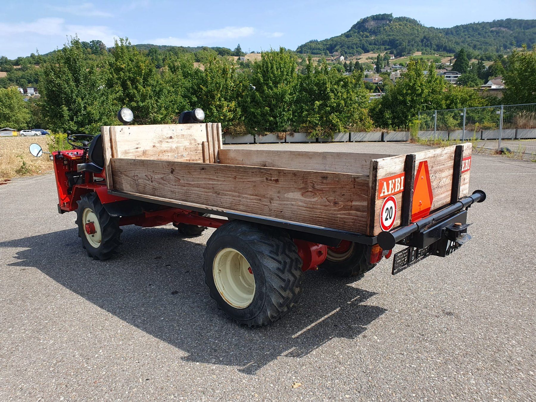 Aebi Trattori: AEBI Transporter TP 2000 – Usato da Itingen venduto da v6franz 4