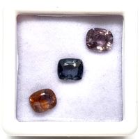 3x beaux spinelles 2.26 ct - Valeur 450.- Fr